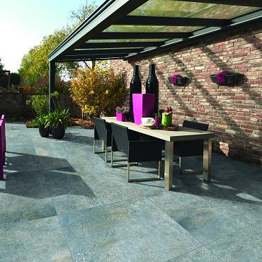 GeoCeramica® 80x80x4 Meso Grey Matt