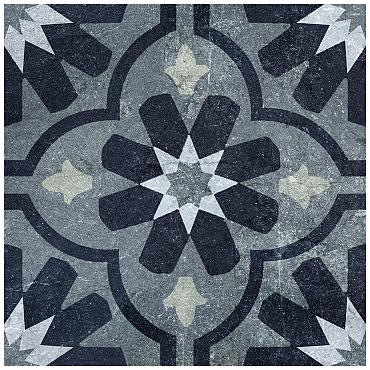 GeoCeramica® 80x80x4 Decoro Tulipani