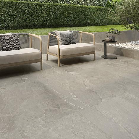 GeoCeramica® 75x75x4 TEMPO Ash Matt