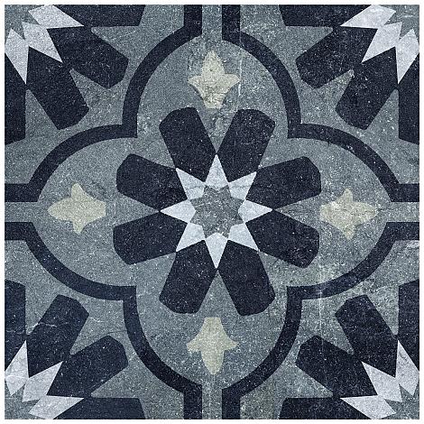 GeoCeramica® 80x80x4 Decoro Tulipani